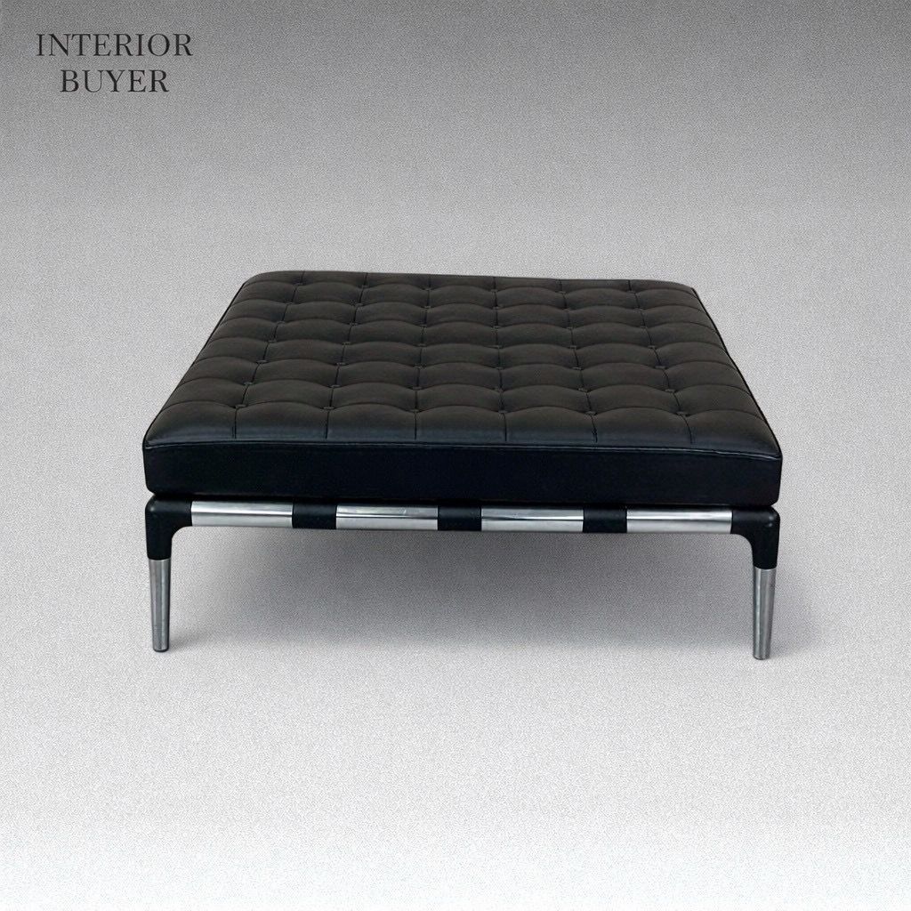 Cassina ブラック オットマン Cassini カッシーナ マラルンガ