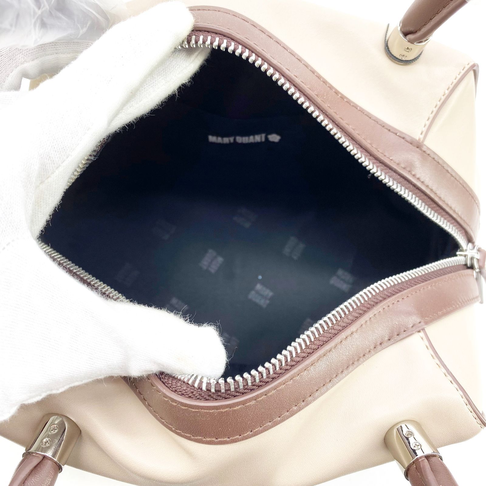 MARY QUANT マリークワント スムース デイジー トート 225-814088-040 