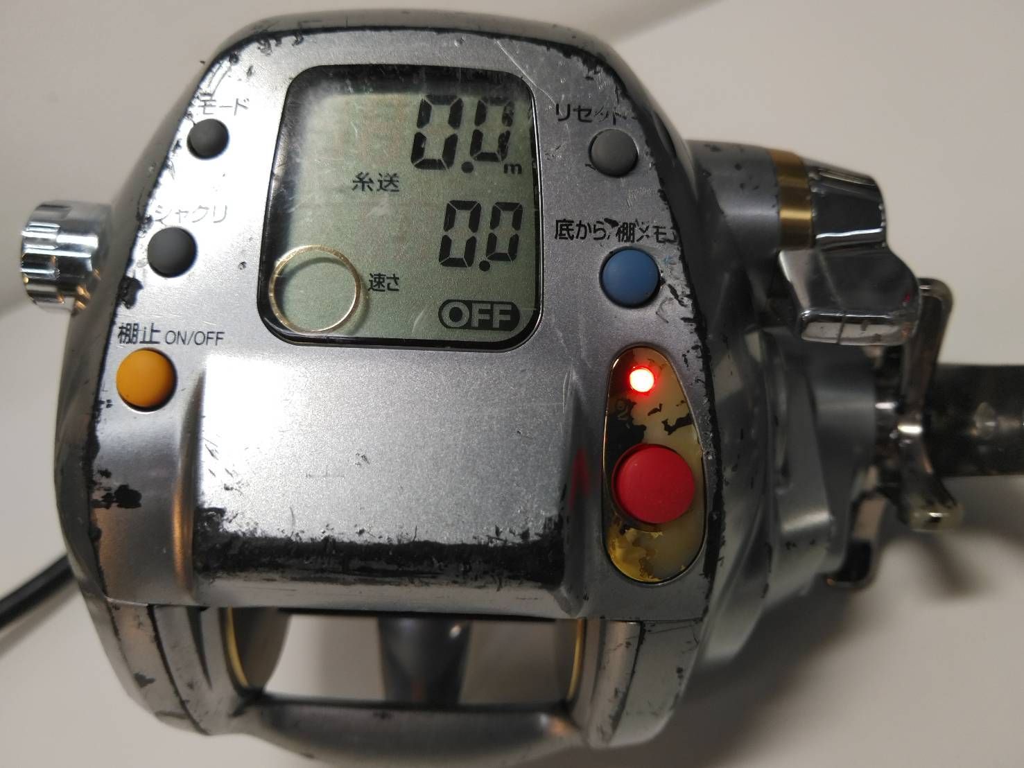 ダイワ シーボーグZ500T メーカーOH基盤交換済 使用時間0時間 動作良好 ダイワ シーボーグ Z500T 船 電動 リール 電磁クラッチ 超音波