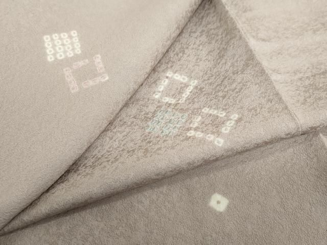 平和屋着物●上質な小紋　絞り　菱文　正絹　逸品　DABC2533ud 平和屋着物○上質な小紋 絞り 菱文 正絹 逸品 DABC2533ud - メルカリ