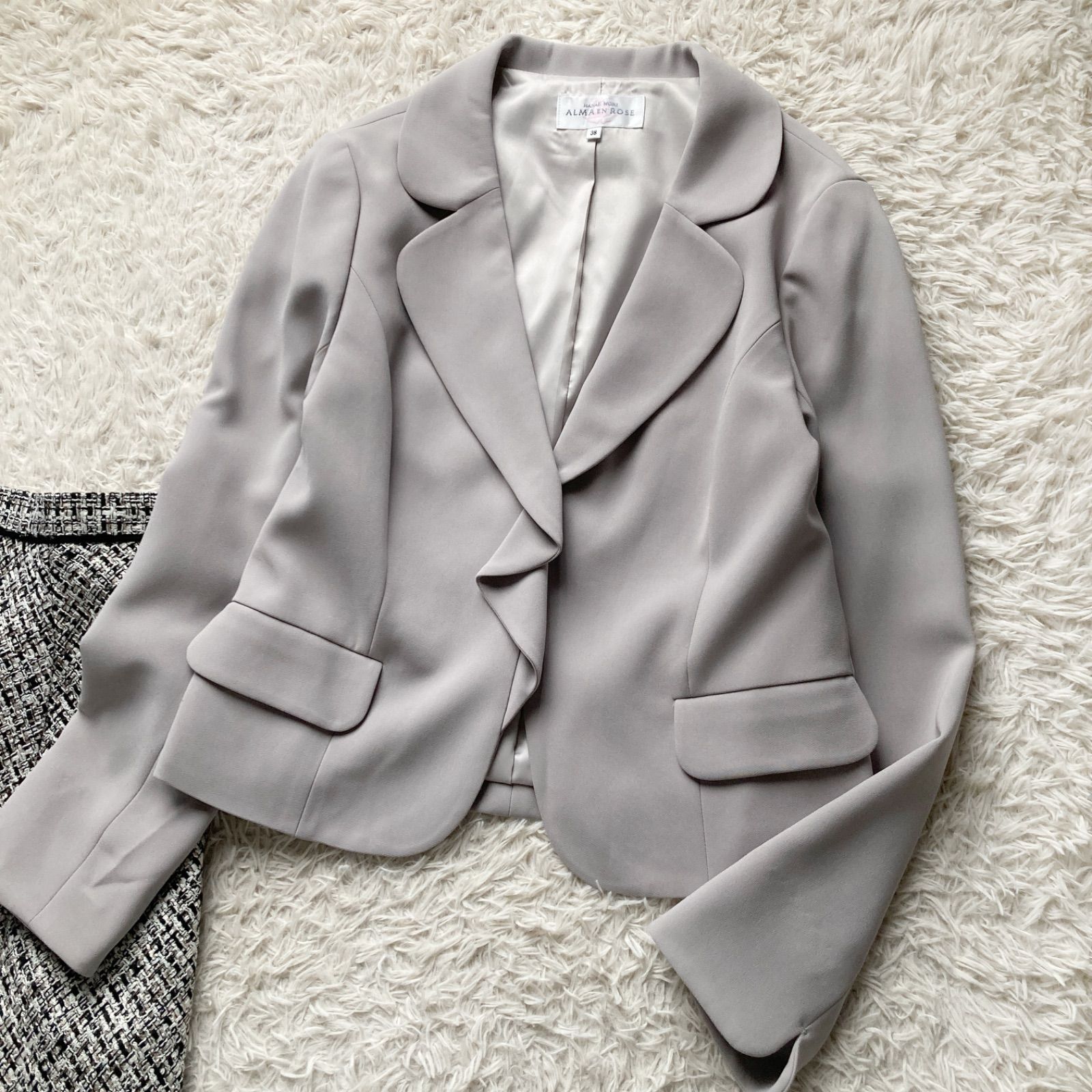 美品 HANAE MORI ALMA EN ROSE ハナエモリ アルマアンローズ Persodea 