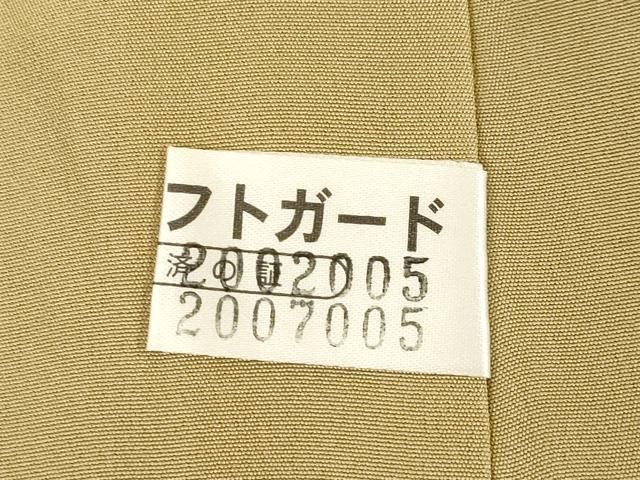 平和屋着物●本場大島紬　染大島　訪問着　花画廊　舞桜　織の彩華　証紙付き　正絹　逸品　未使用　AABH2610ck 平和屋着物○本場大島紬 染大島 訪問着 花画廊 舞桜 織の彩華 証紙付き