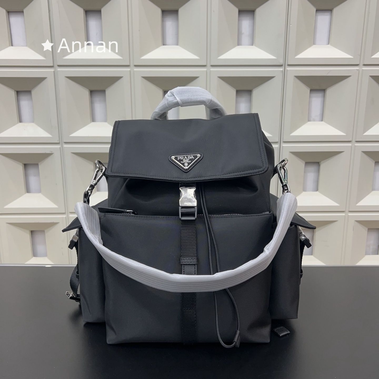 未使用品】最終値下げ メンズ PRADA プラダ リュック バックパック 