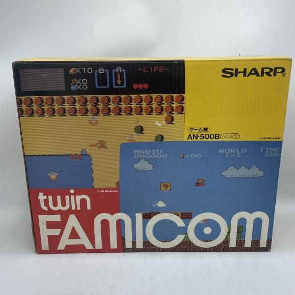 中古】本体)ジャンク)SHARP/ツインファミコン本体/AN-500B/動作未保証品[92 中古】本体)ジャンク)SHARP/ツインファミコン本体/AN-500B/動作未保証品[92