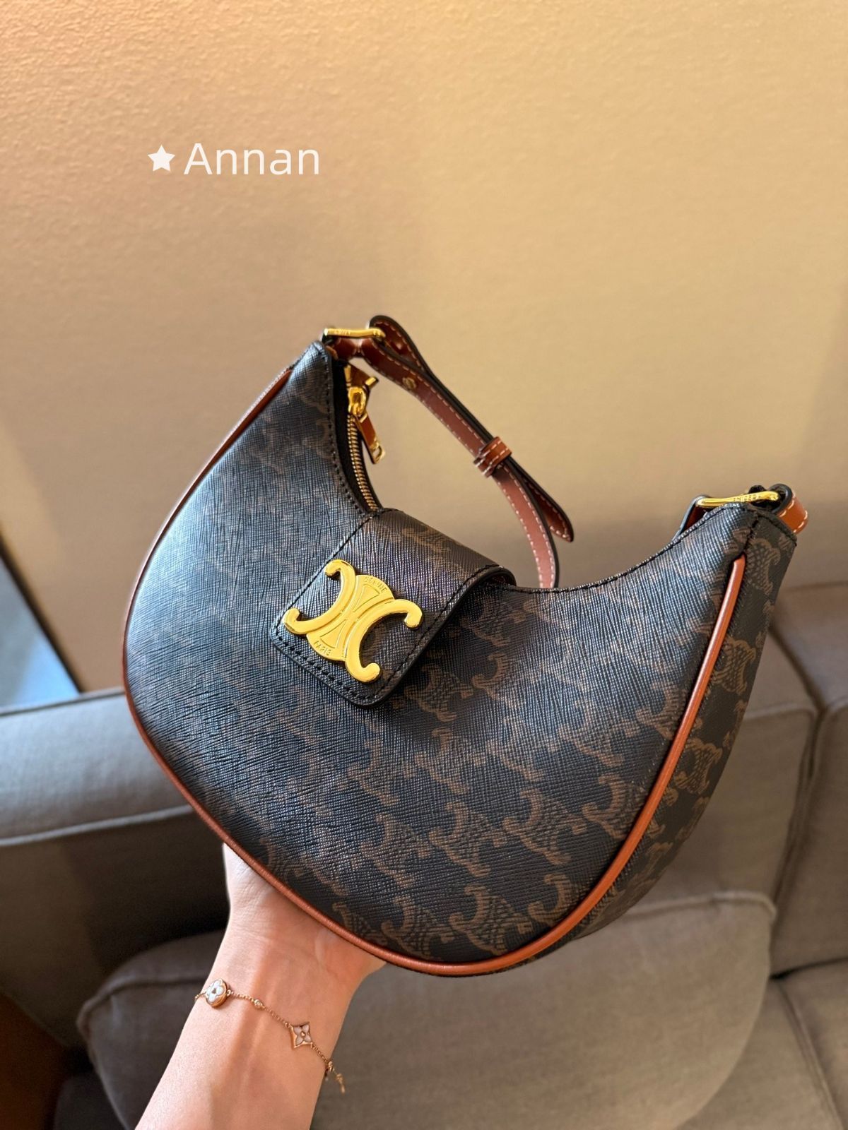 大幅値下げ 超美品レディース CELINE セリーヌ ショルダーバッグ 
