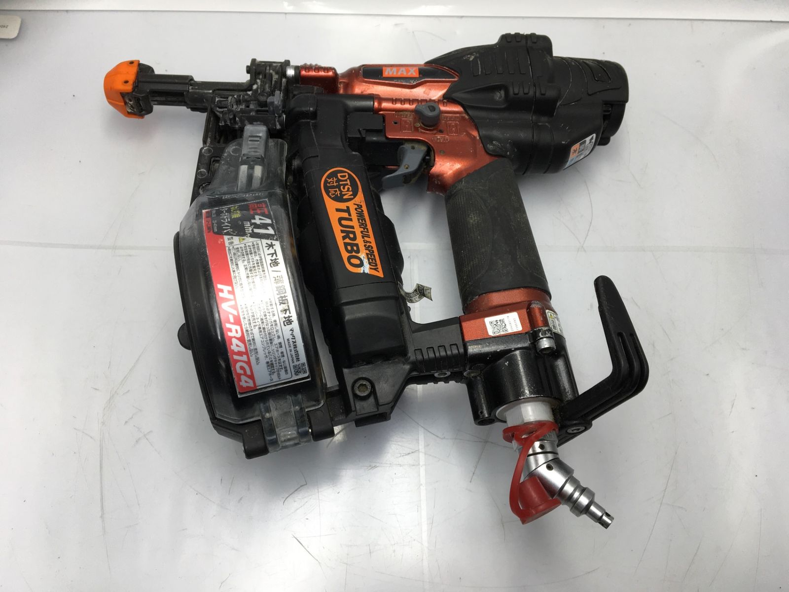 中古品】MAX/マックス HV-R41G4 ☆ 高圧41mmターボドライバ [IT_7XGL4 