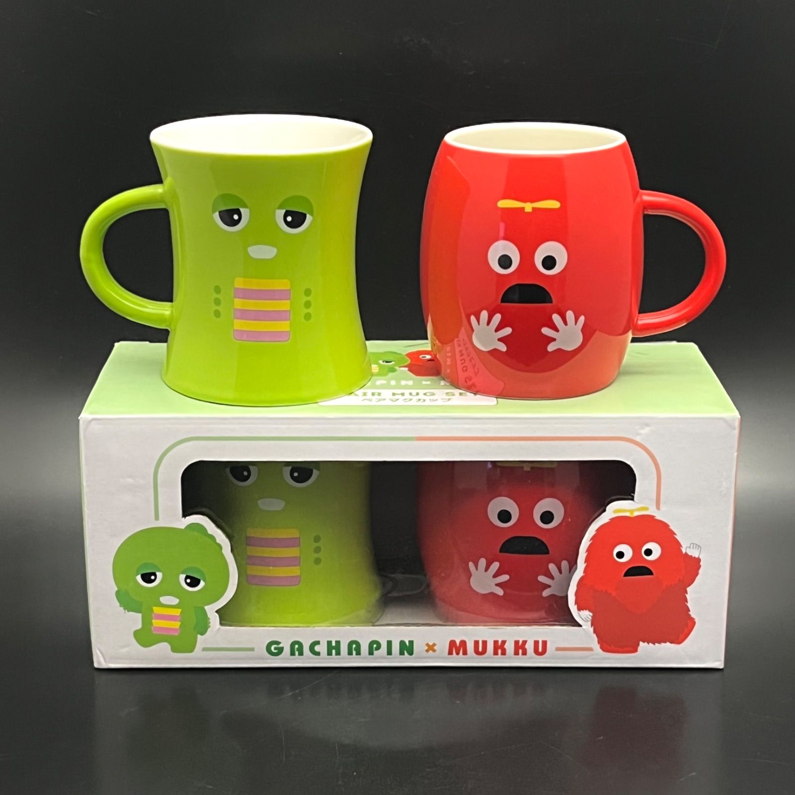◼︎未使用保管品◼︎【GACHAPIN×MUKKU】ガチャピン×ムック ペア 