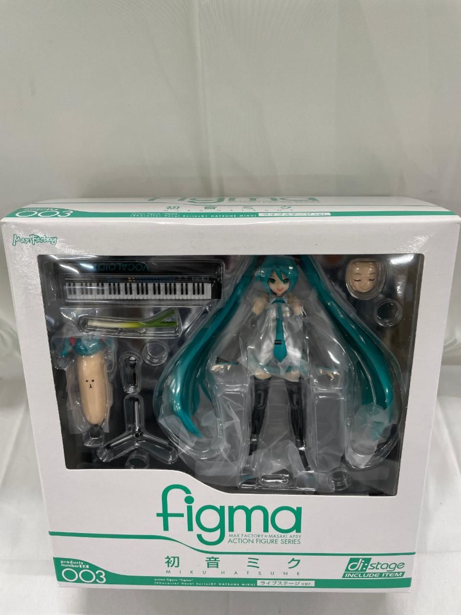 【未開封】figma ．EX003 キャラクター・ボーカルシリーズ01 初音ミク ライブステージver． WF’09夏 未開封】figma ．EX003 キャラクター・ボーカルシリーズ01 初音ミク