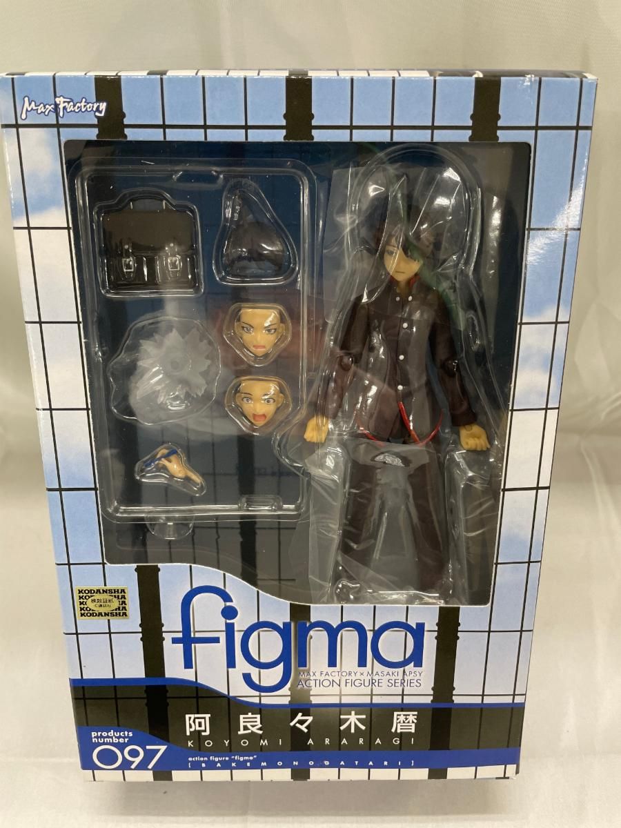 化物語 figma 097 & ねんどろいど 429阿良々木暦 セット Amazon.co.jp