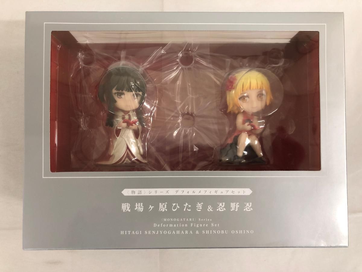 〈物語〉シリーズ フィギュアセット 戦場ヶ原ひたぎ＆忍野忍(西尾維新大辞展限定) 販売 店舗 △□未開封□＜物語＞シリーズ 西尾維新大辞展 限定 [戦場ヶ
