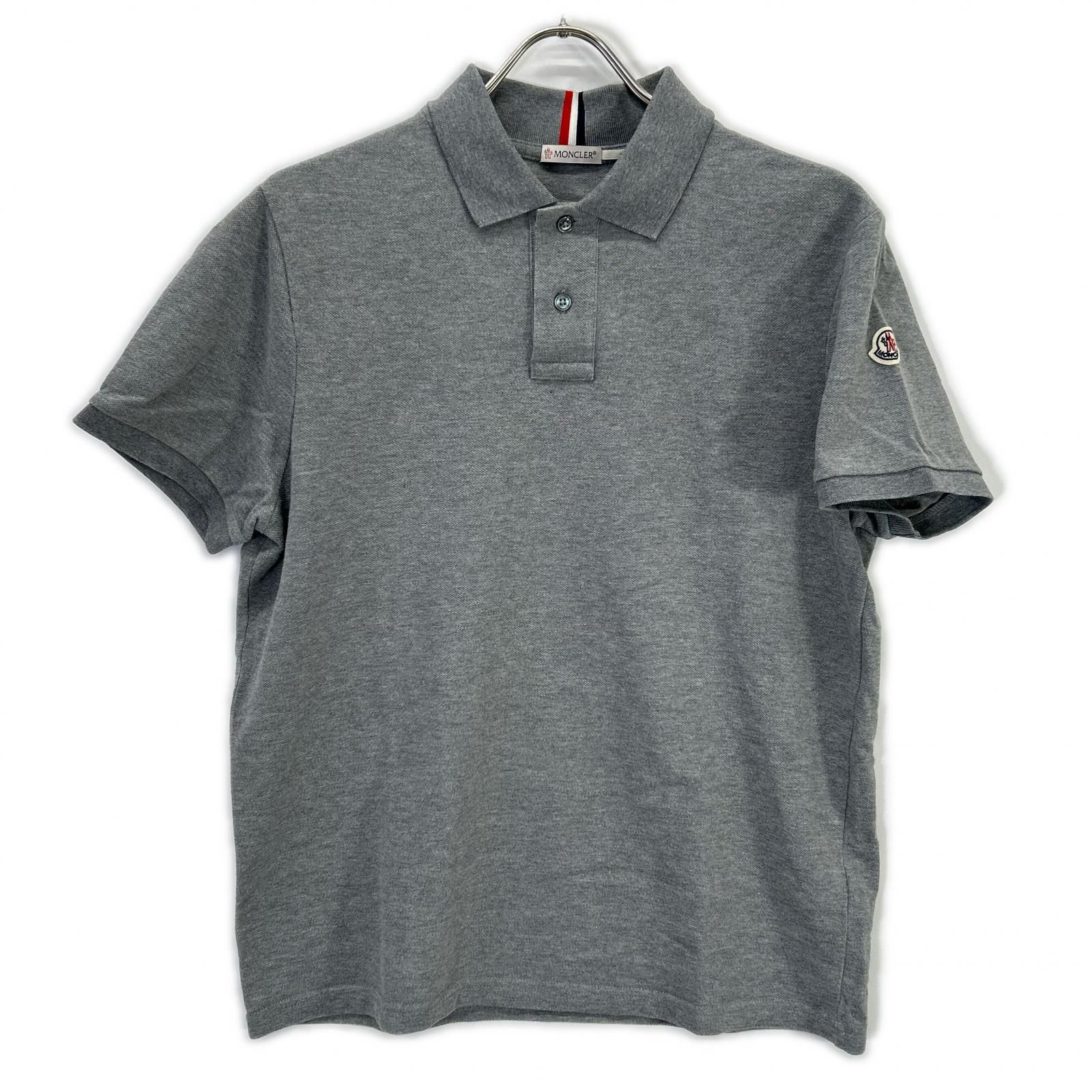 福袋 バースデイ グレー 正規品◇MONCLER ポロシャツ ペイント加工 福袋 バースデイ グレー 正規品◇MONCLER ポロシャツ ペイント加工