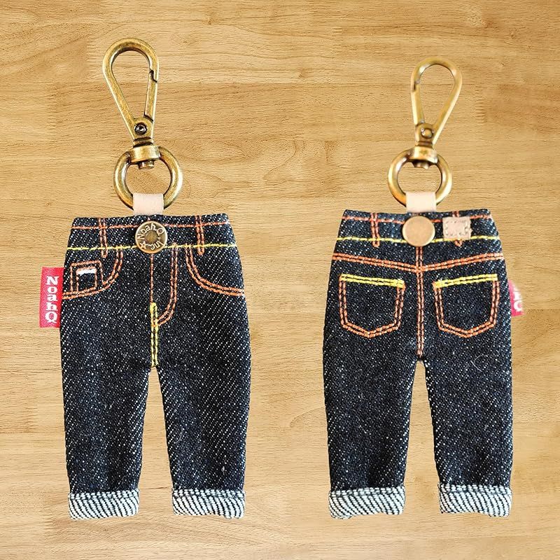 新品】 [Noah.Q] ミニチュアデニムキーホルダー 0 - メルカリ