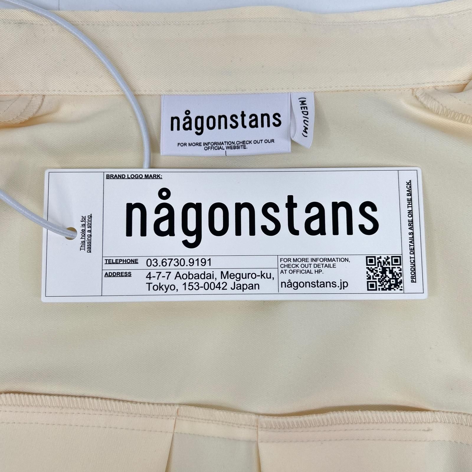 nagonstans ナゴンスタンス 26SS 470JS430-0261 ﾍﾞｰｼﾞｭ ﾎﾟﾘｴｽﾃﾙ loose 