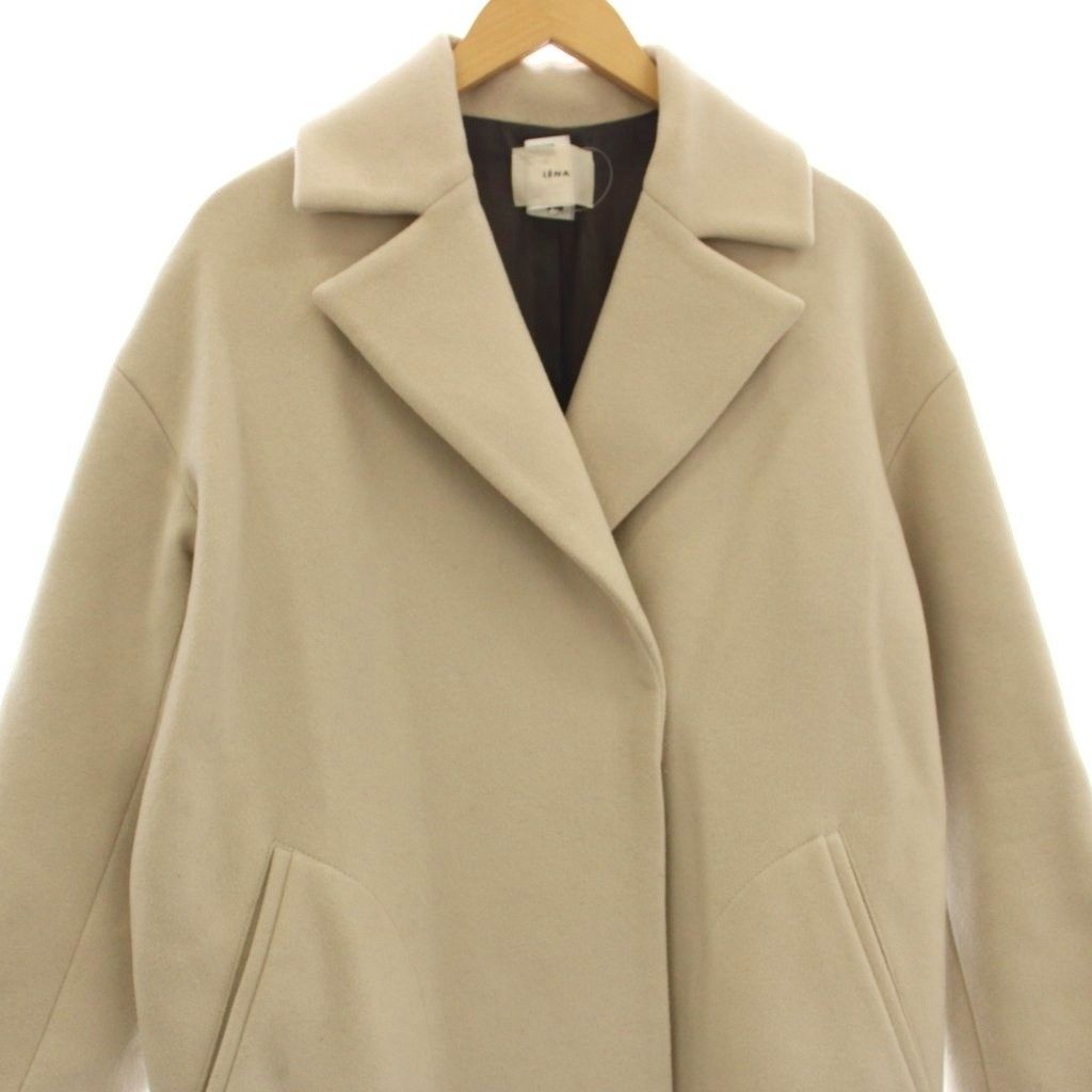 ◇MANTECOオーバーチェスターコート◇ベージュ38 /IENA イエナ
