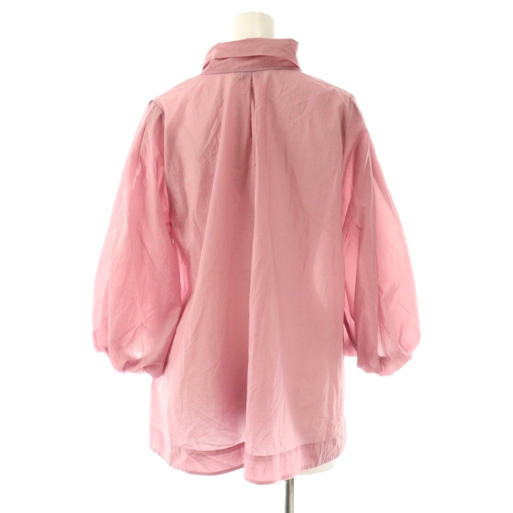 セルフォード 24AW ビッグリボンブラウス シャツ 長袖 F ピンクパープル セルフォード CELFORD 24AW ビッグリボンブラウス シャツ 長袖 F