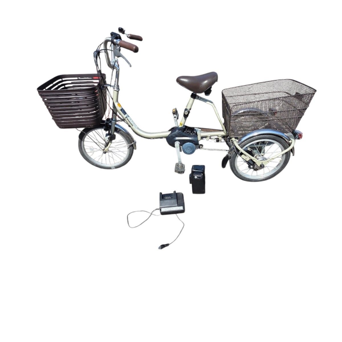 Panasonic 三輪 電動アシスト自転車 ビビライフ BE-ELR833T GKS100B バッテリー 自転車 Panasonic 三輪 電動アシスト自転車 ビビライフ BE-ELR833T GKS100B