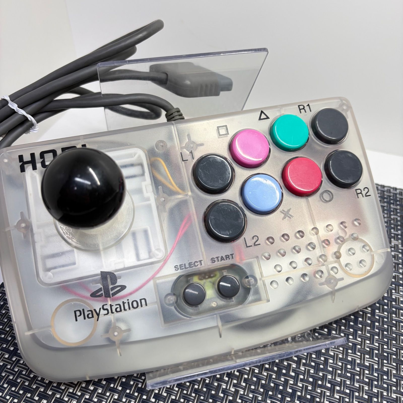 動作確認済】PS1 コンパクトジョイスティック アーケード