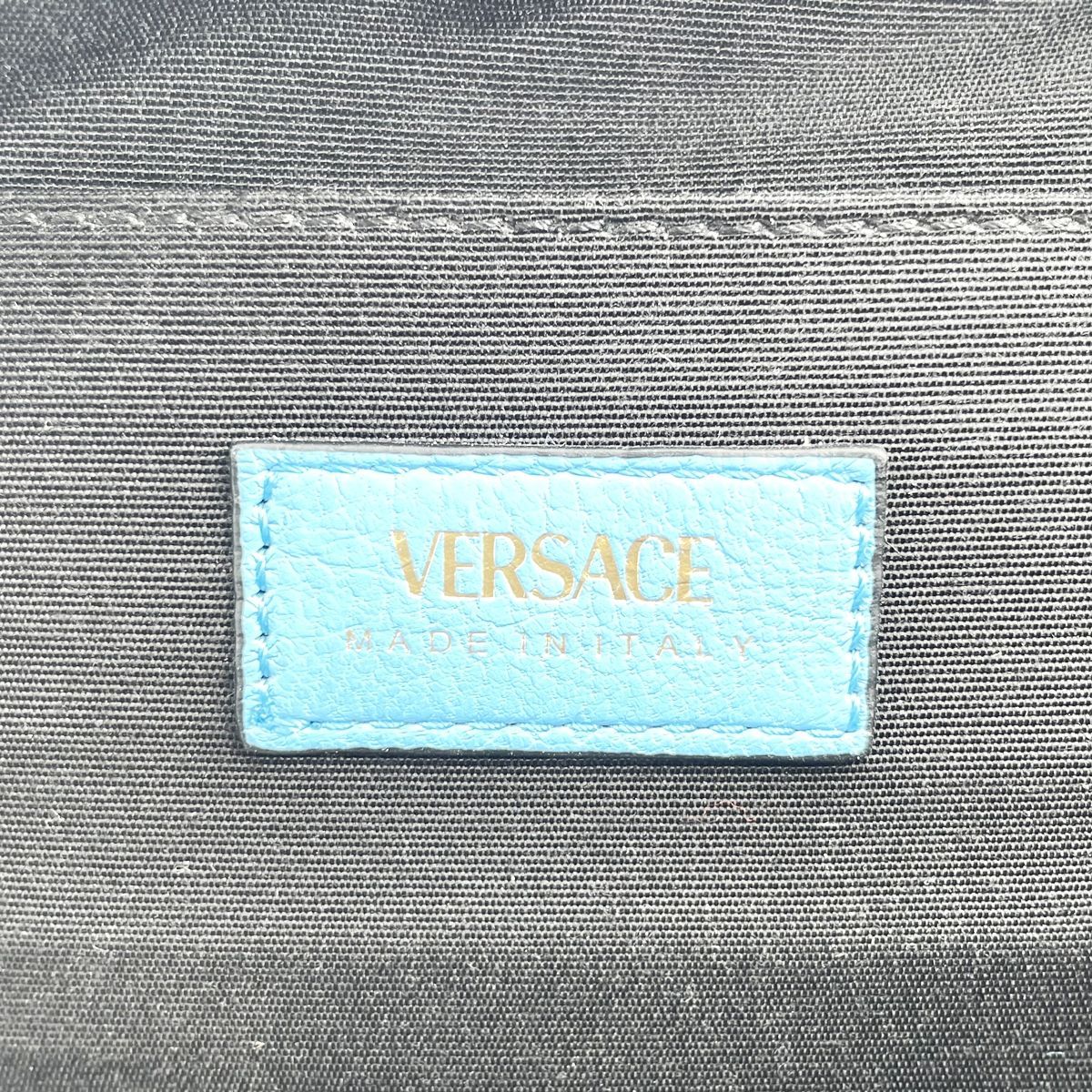 中古】 VERSACE ヴェルサーチ キルティング メデューサ ショルダー 