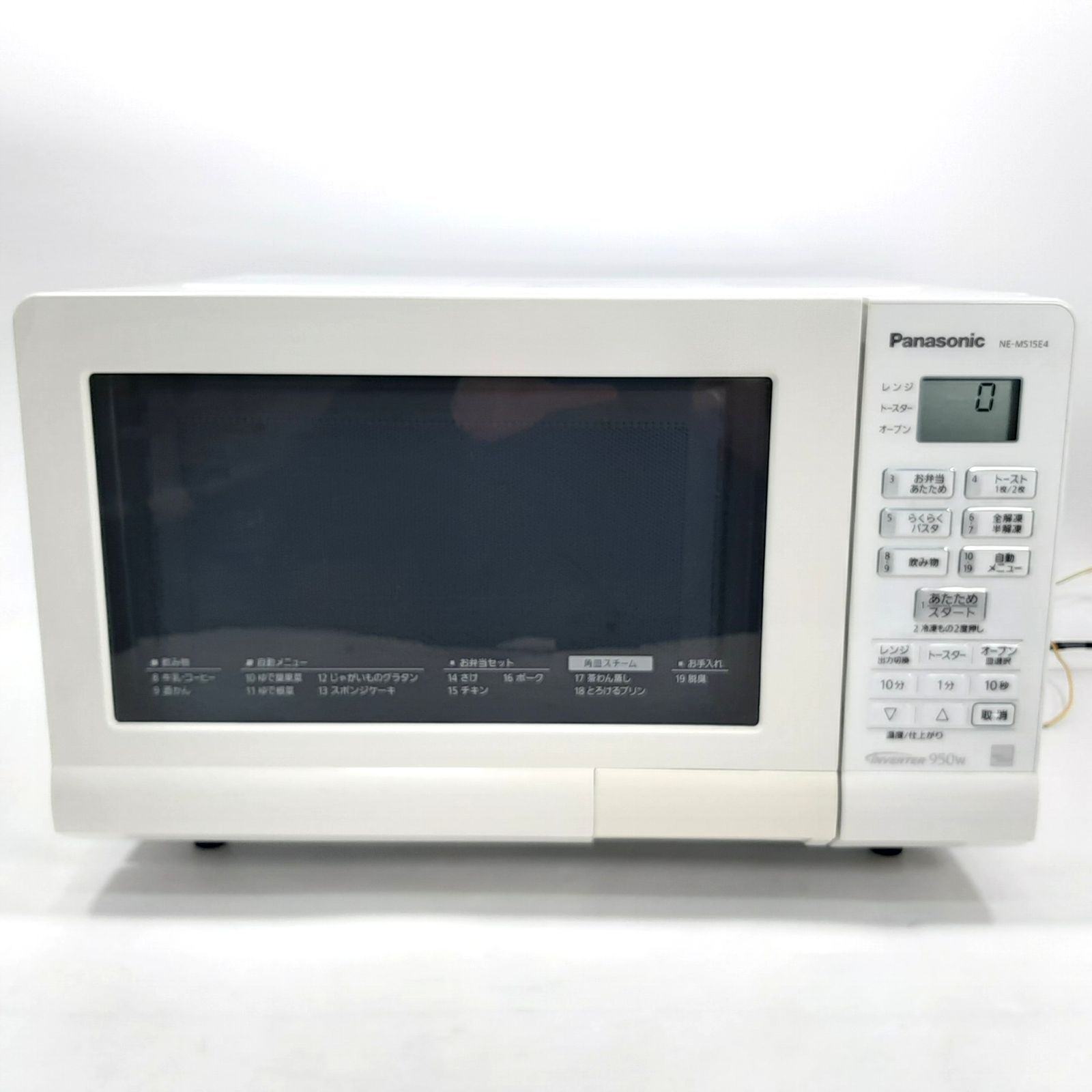 Panasonic NE-MS15E4-KW オーブンレンジ 2017年製 950W 動作品 