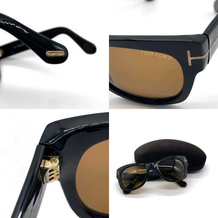 TOM FORD トムフォード Cary サングラス TF58 B5 ブラック Size 52□20