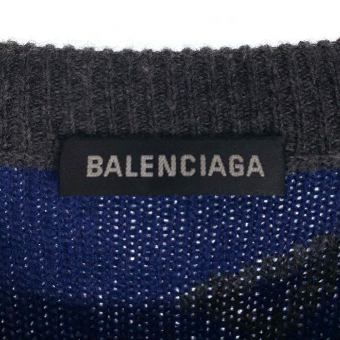 BALENCIAGA バレンシアガ 20AW ALL OVER LOGO CREWNECK クルーネック