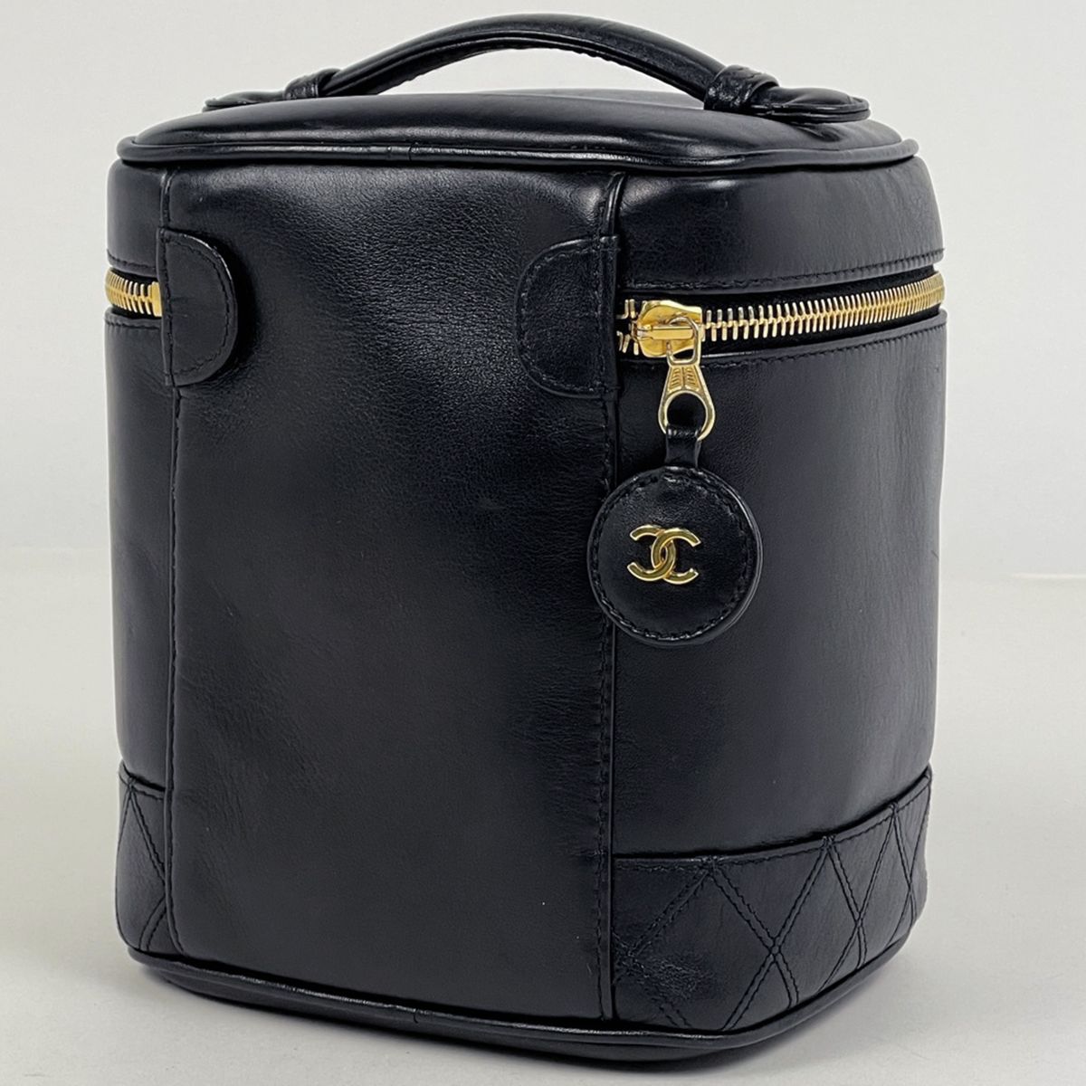 シャネル CHANEL ココマーク バニティバッグ ビコローレ 化粧ポーチ 