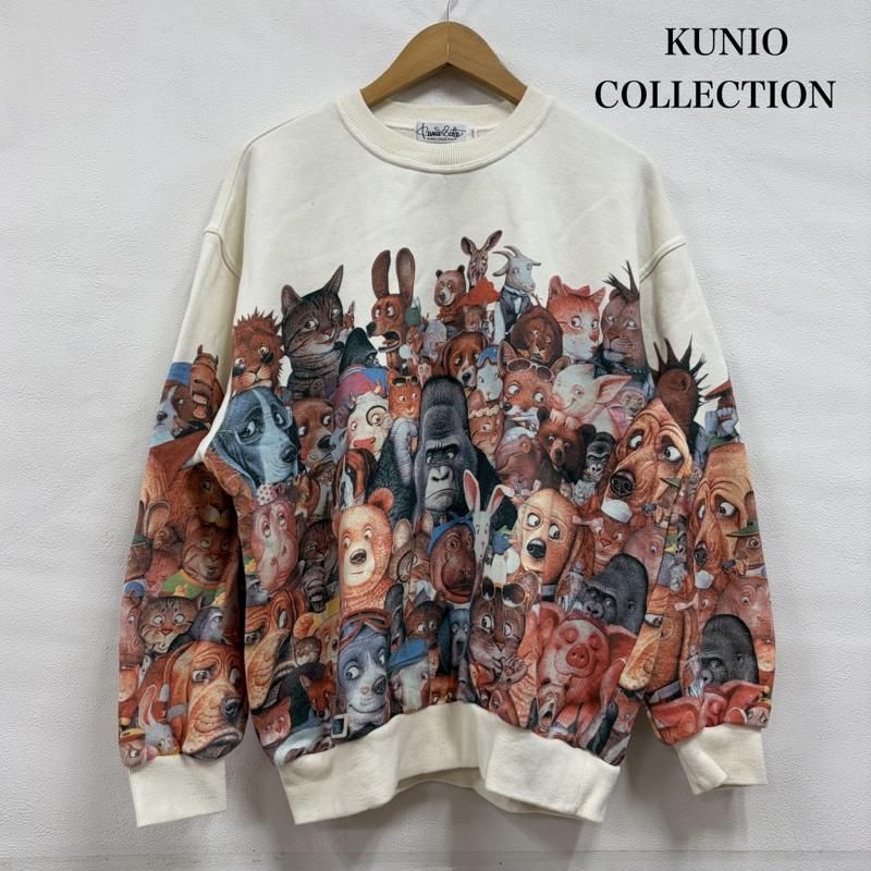 古着 KUNIO COLLECTION クニオコレクション アニマル スウェット