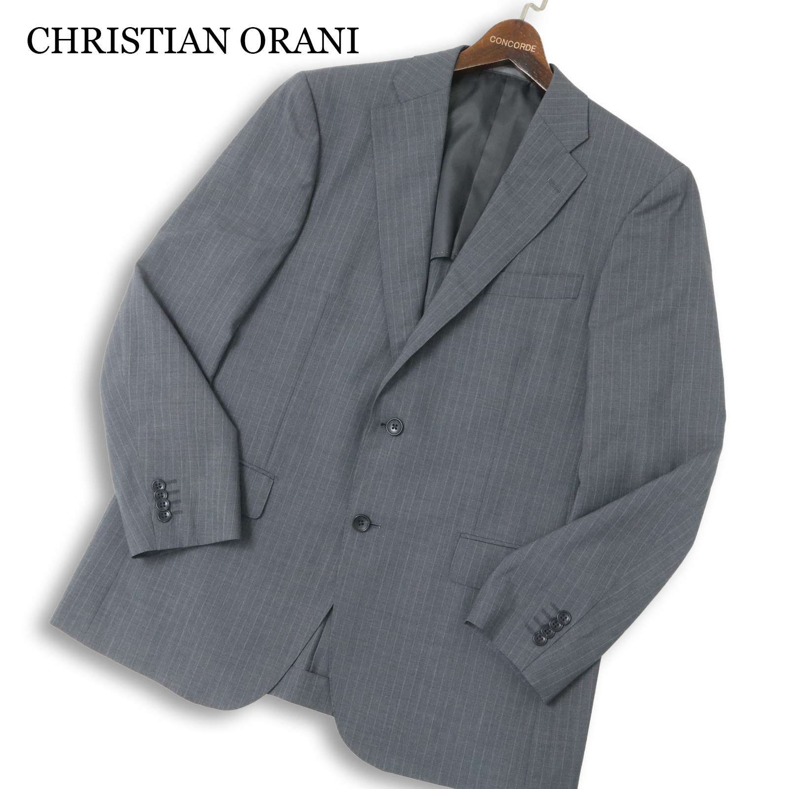 CHRISTIAN ORANI クリスチャンオラーニ 春夏 背抜き ストライプ 