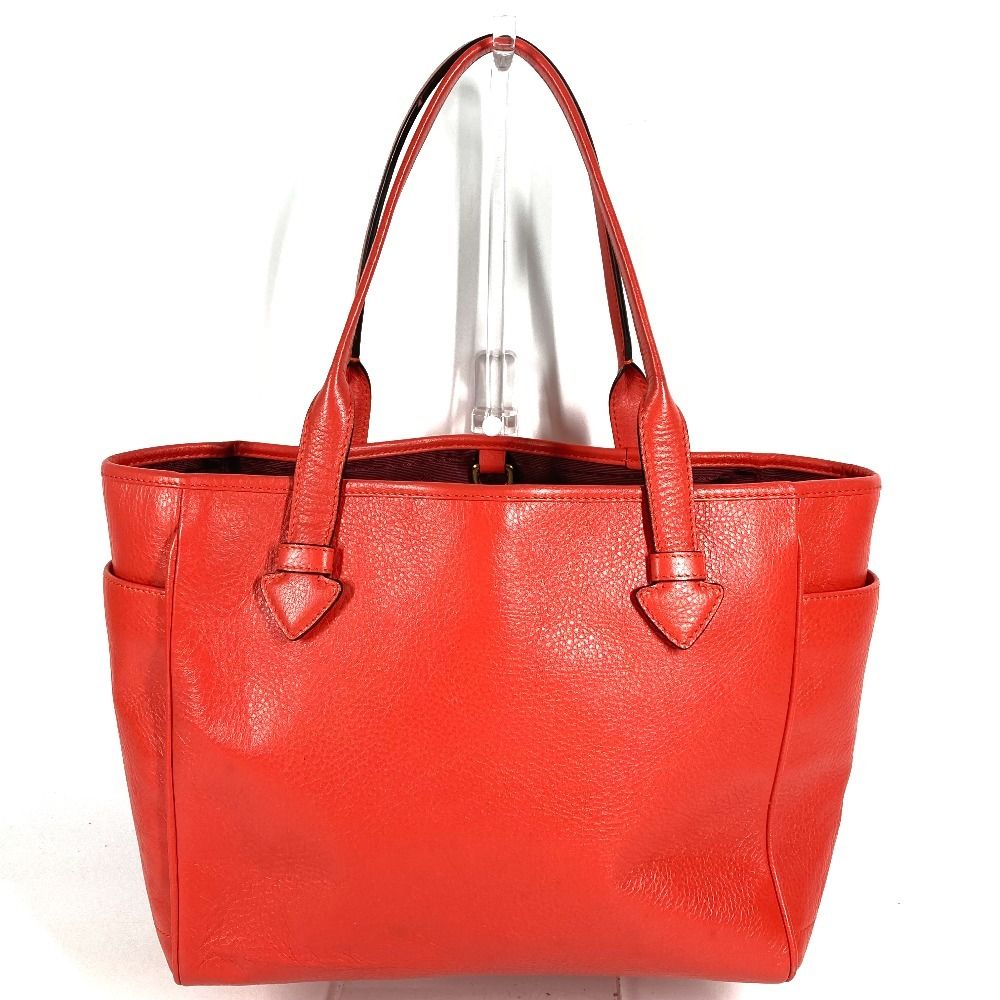 LOEWE ロエベ ショルダーバッグ ロゴ ヘリテージ レザー オレンジ