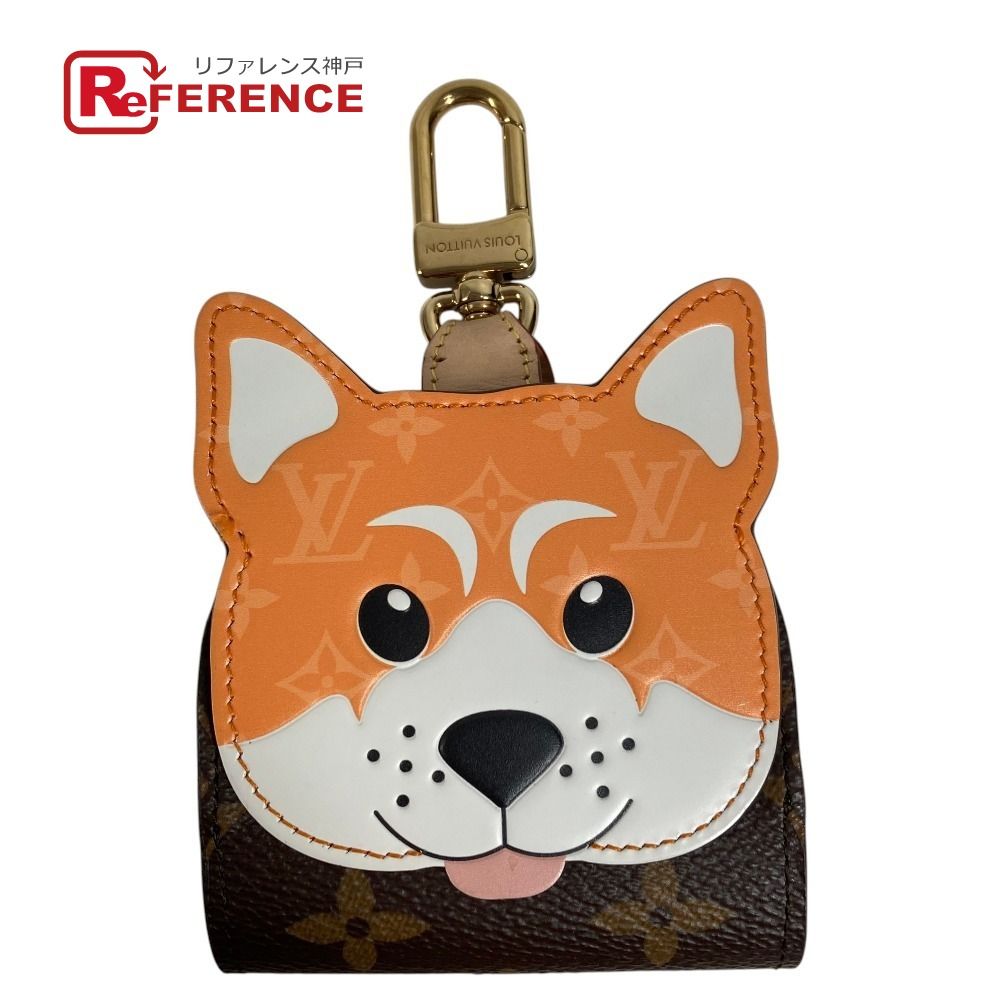 ルイ・ヴィトン 犬型キーホルダー オレンジ LOUIS VUITTON ルイヴィトン キーホルダー ドッグ バッグ ホルダー