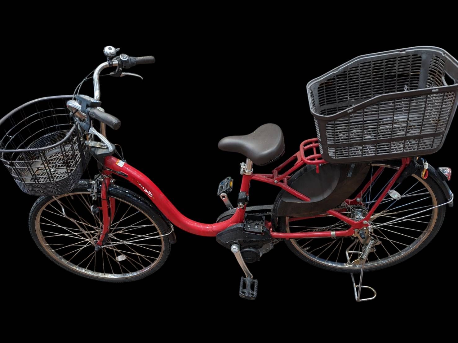 直接引取限定S99976 ヤマハ 電動アシスト自転車 PA26W ビビッドレッド 