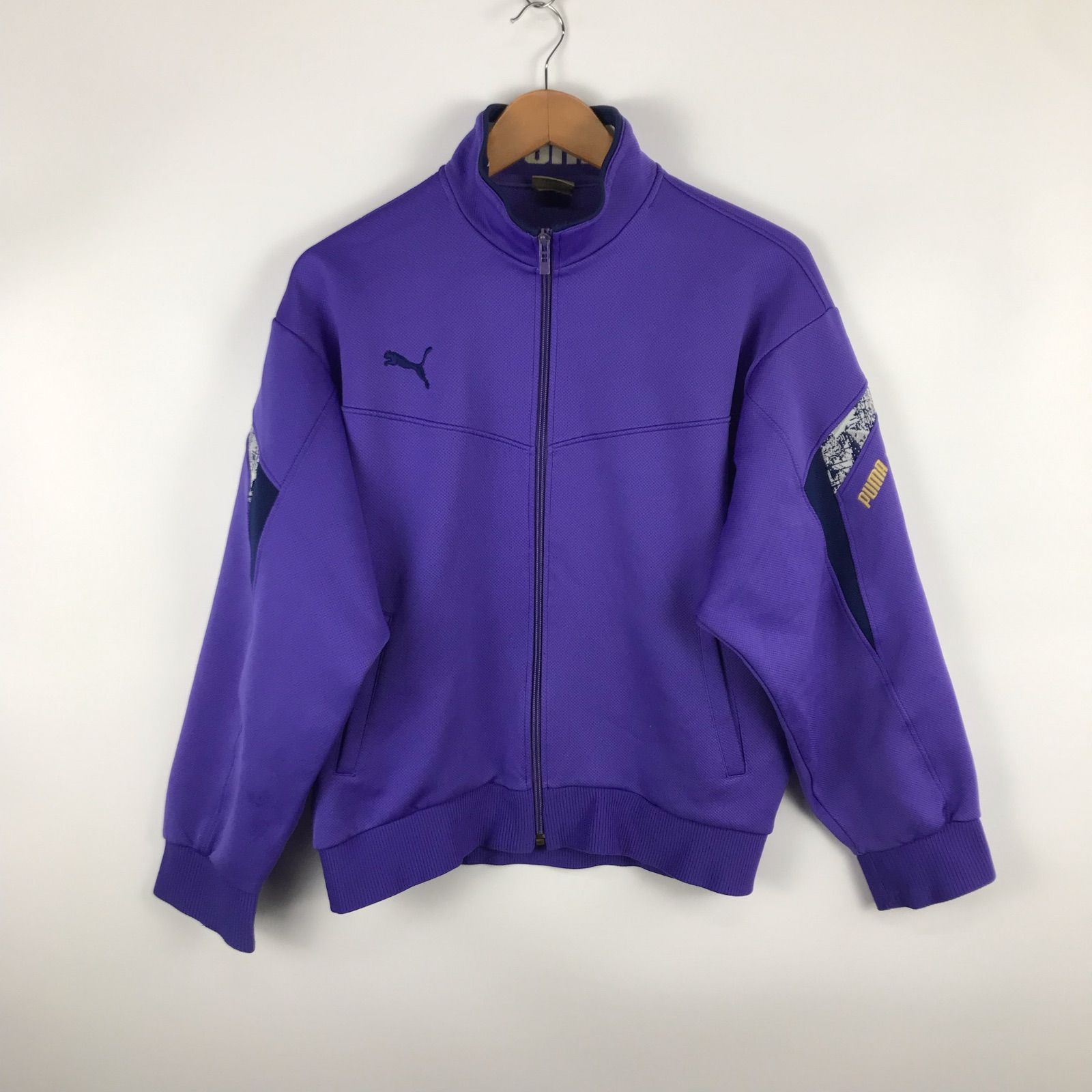 90s PUMA ヒットユニオン トラックジャケット メンズ パープル 