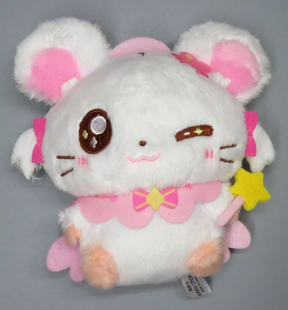レアなとっとこハム太郎のリボンちゃんぬいぐるみ 中古】ぬいぐるみ リボンちゃん ぬいぐるみ 「キャラ福くじ とっとこ
