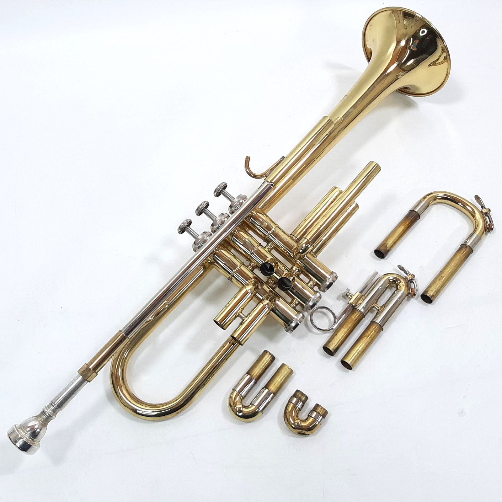 J.Michael トランペット 金管楽器 マウスピース付 管楽器 初心者向け 