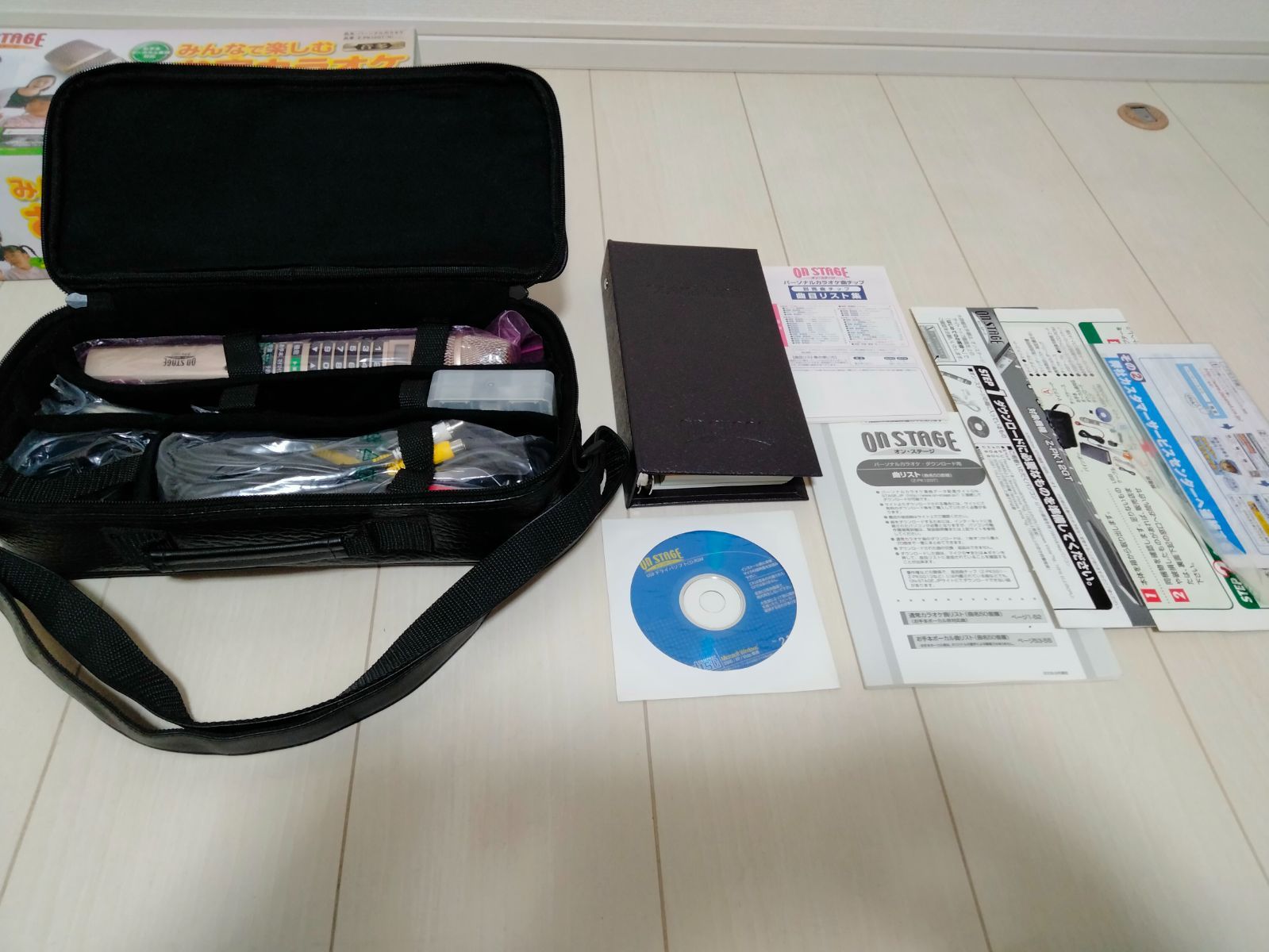 美品】ON STAGE オンステージ Z-PK12GT(N) パーソナルカラオケ お家