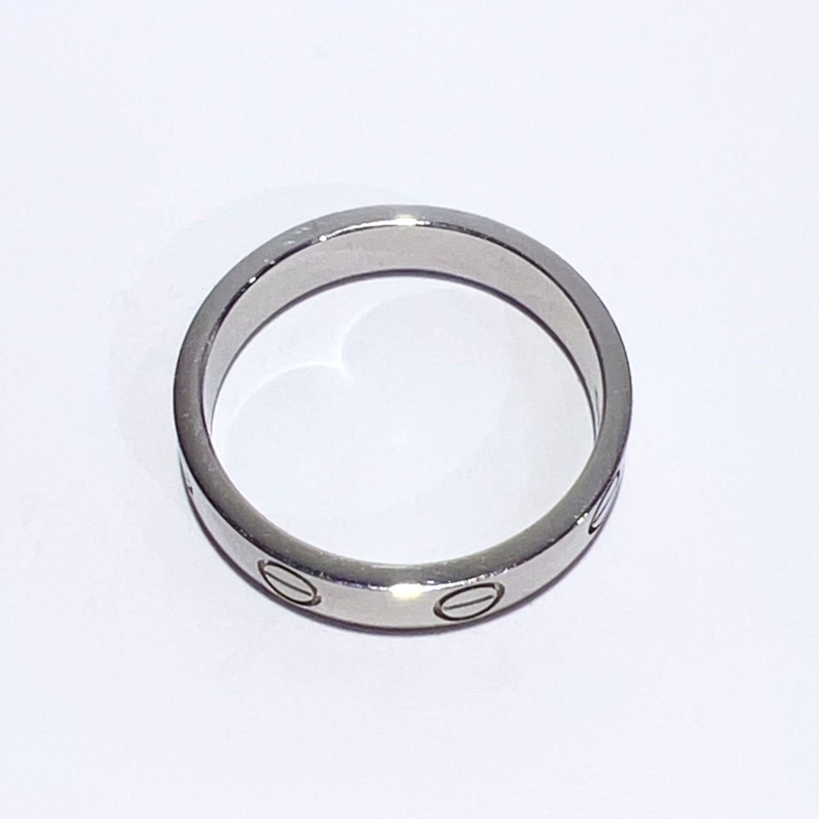 Cartier カルティエ PT950 ミニラブ リング B4056351 プラチナ 51号 