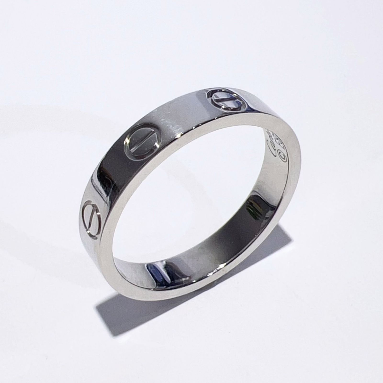 Cartier カルティエ PT950 ミニラブ リング B4056351 プラチナ 51号