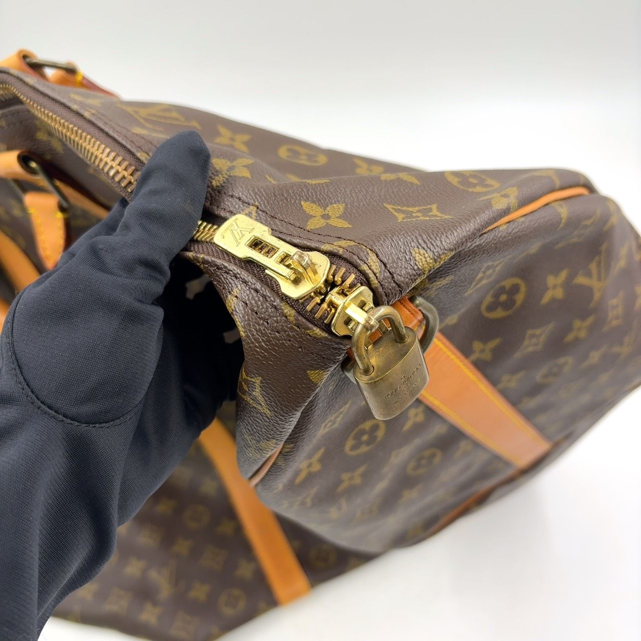 LOUIS VUITTON キーポル バンドリエール60 モノグラム モノグラム 
