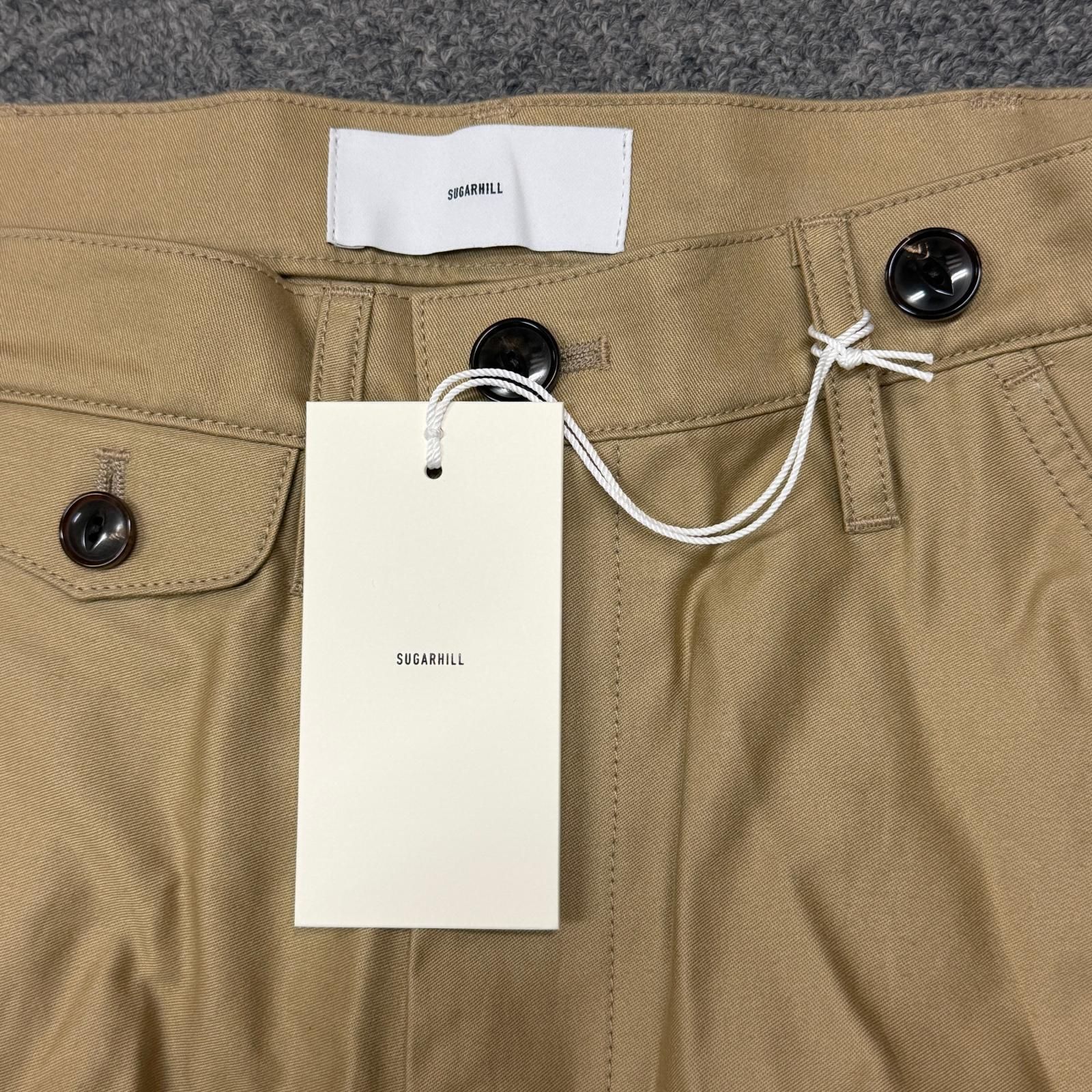 参考上代75900円 未使用 SUGARHILL 25SS ZIP CARGO TROUSERS ジップ