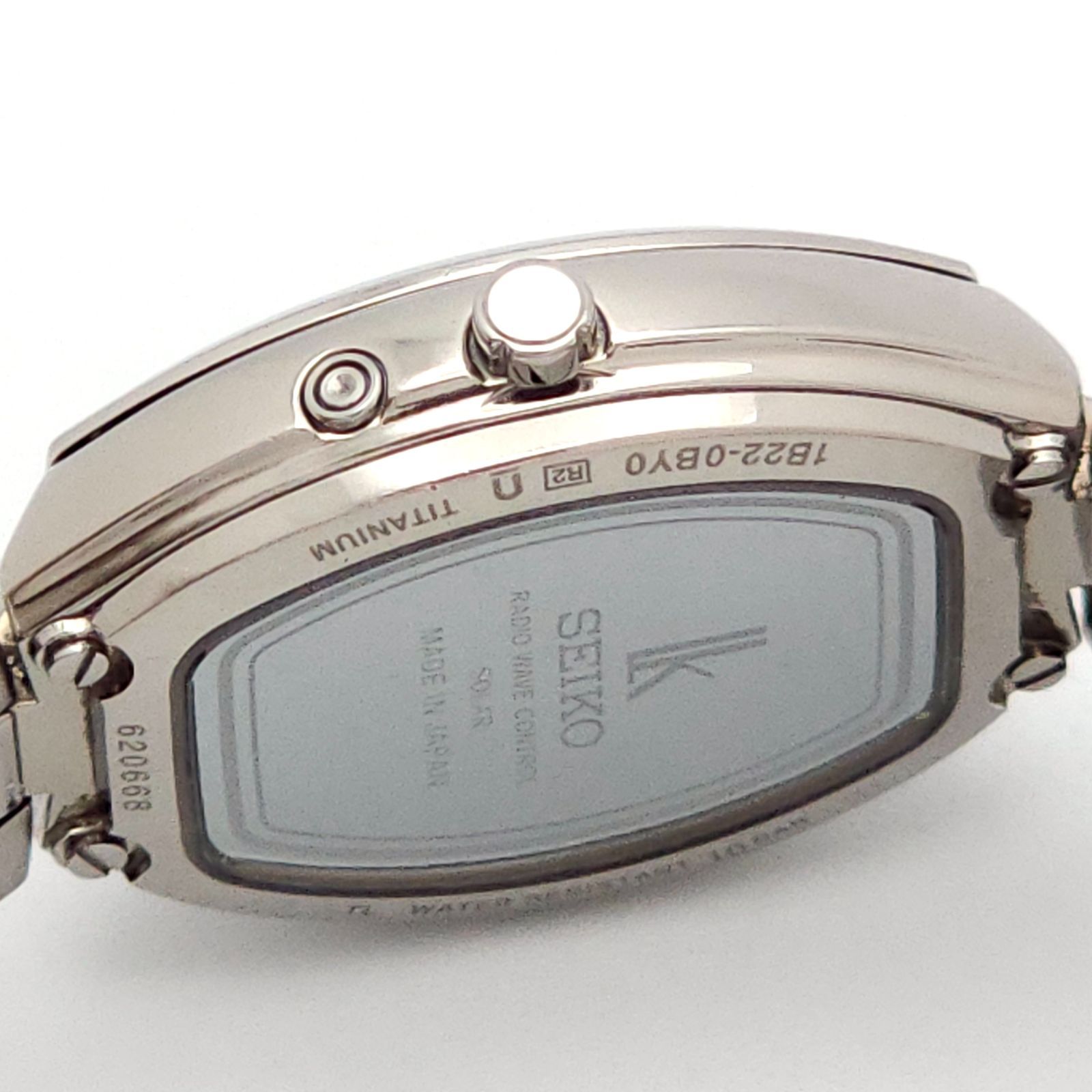 SEIKO セイコー ルキア 1B22-0BY0 ソーラー電波 動作品 チタニウム