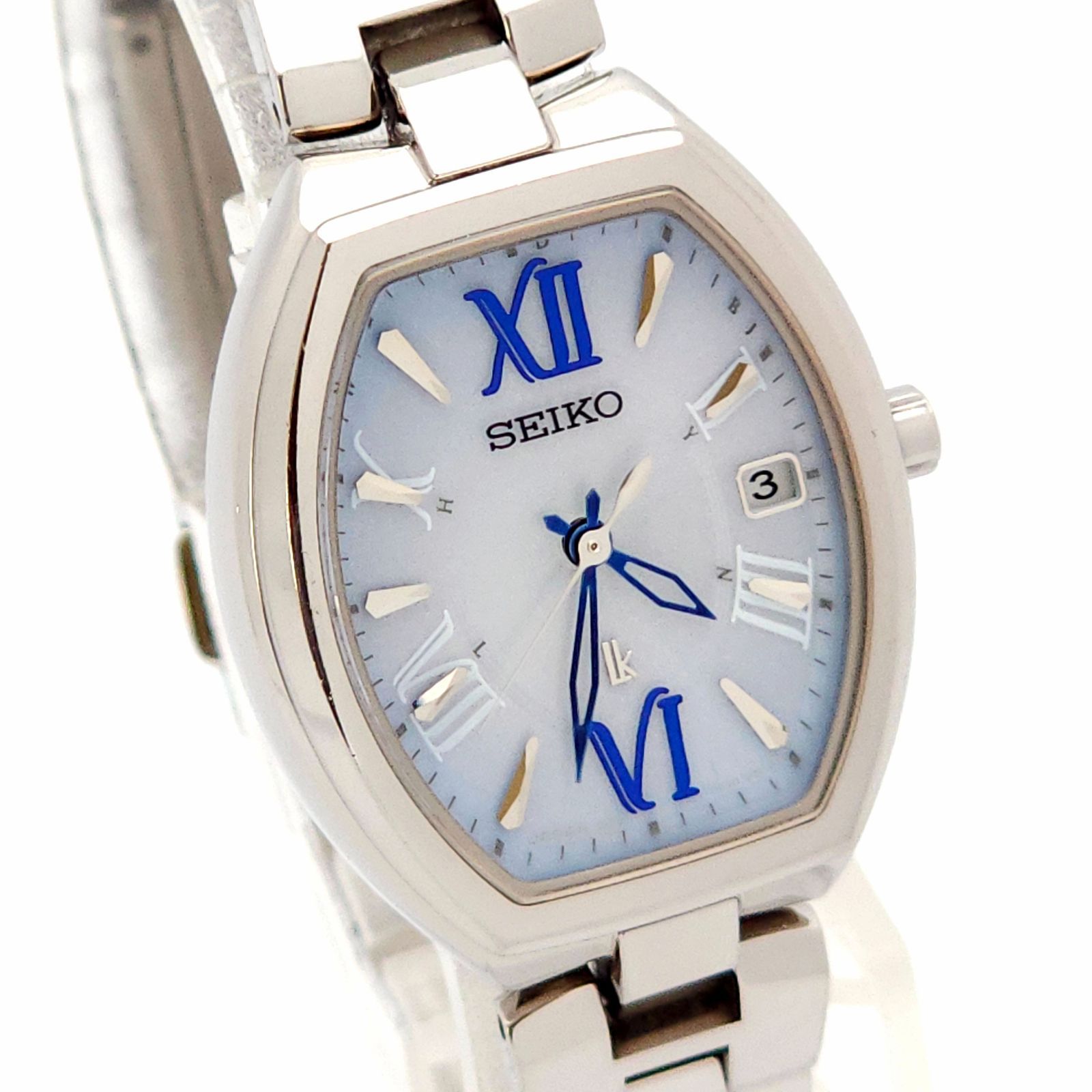 SEIKO LUKIA（ルキア）電波ソーラー 1B22-0BY0 【動作品】 SEIKO セイコー ルキア 1B22-0BY0 ソーラー電波 動作品 チタニウム