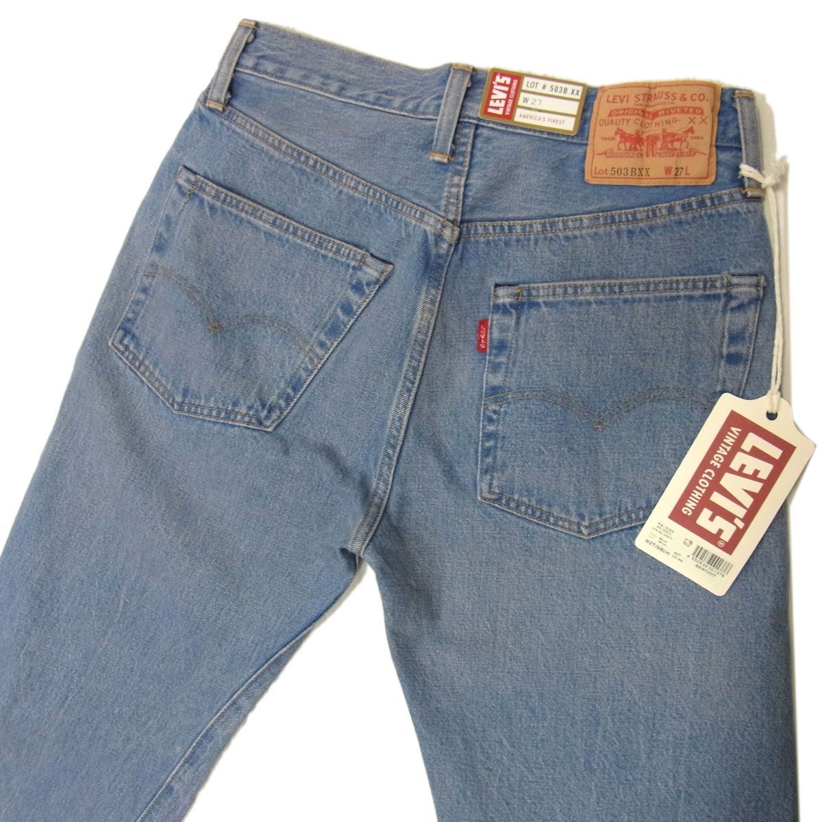 新品☆LEVI'S VINTAGE CLOTHING リーバイス 503BXX 60s復刻 LVC BIG-E