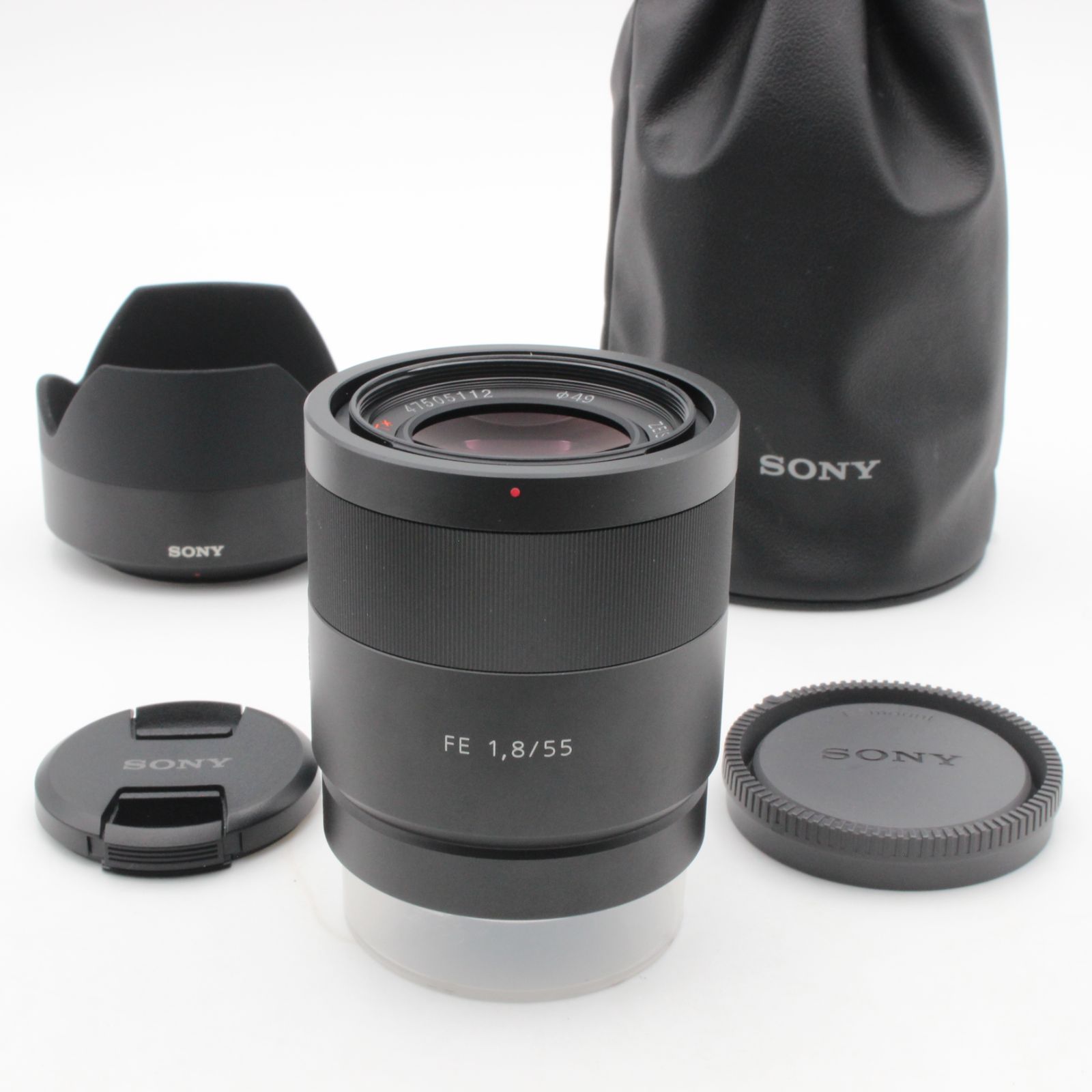 極美品】 SONY ソニー Sonnar FE 55mm f1.8 ZA T＊Zeiss SEL55F18Z 
