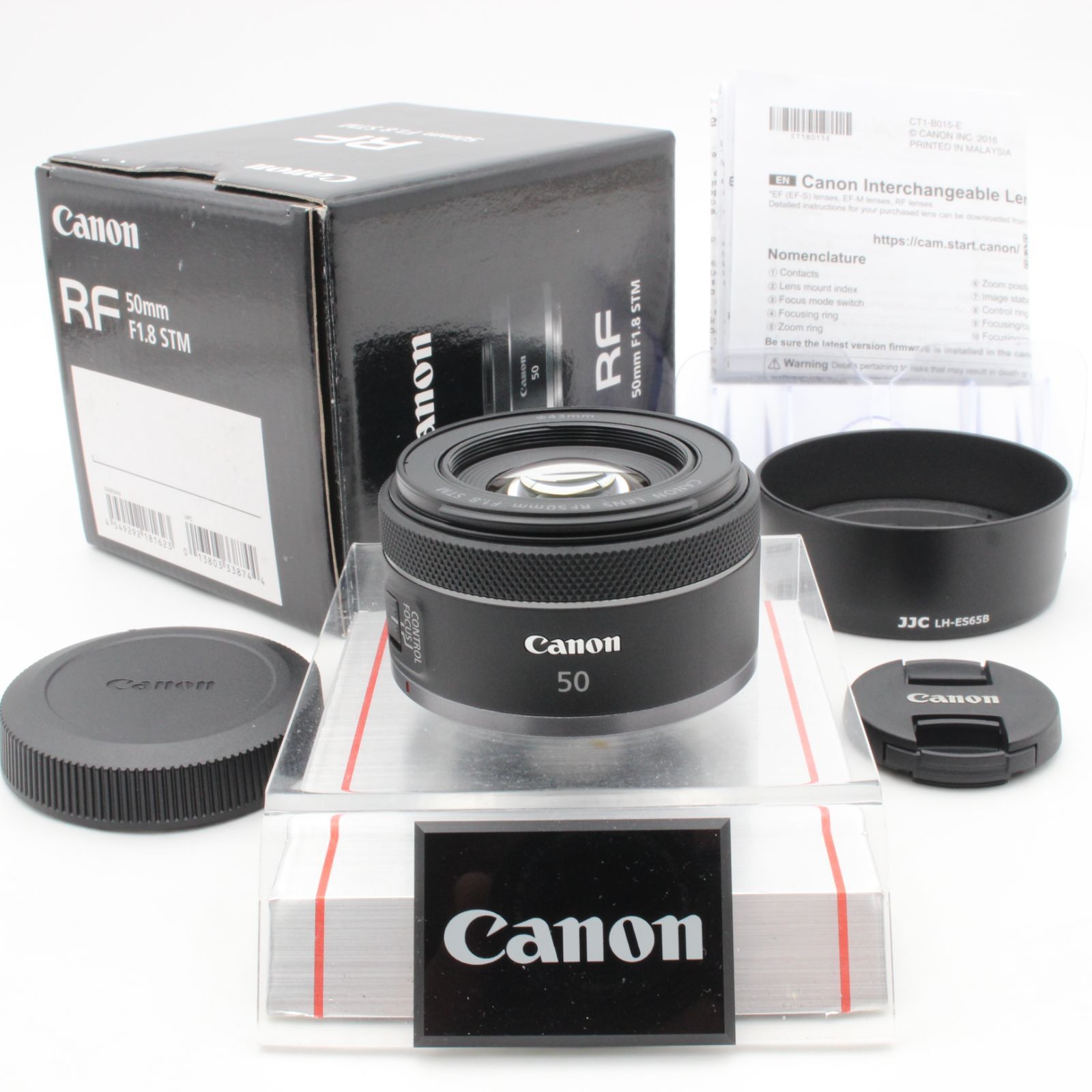 canon キャノン RF50mmF1.8STM 箱、プロテクター付 canon キャノン RF50mmF1.8STM 箱、プロテクター付 【公式通販】