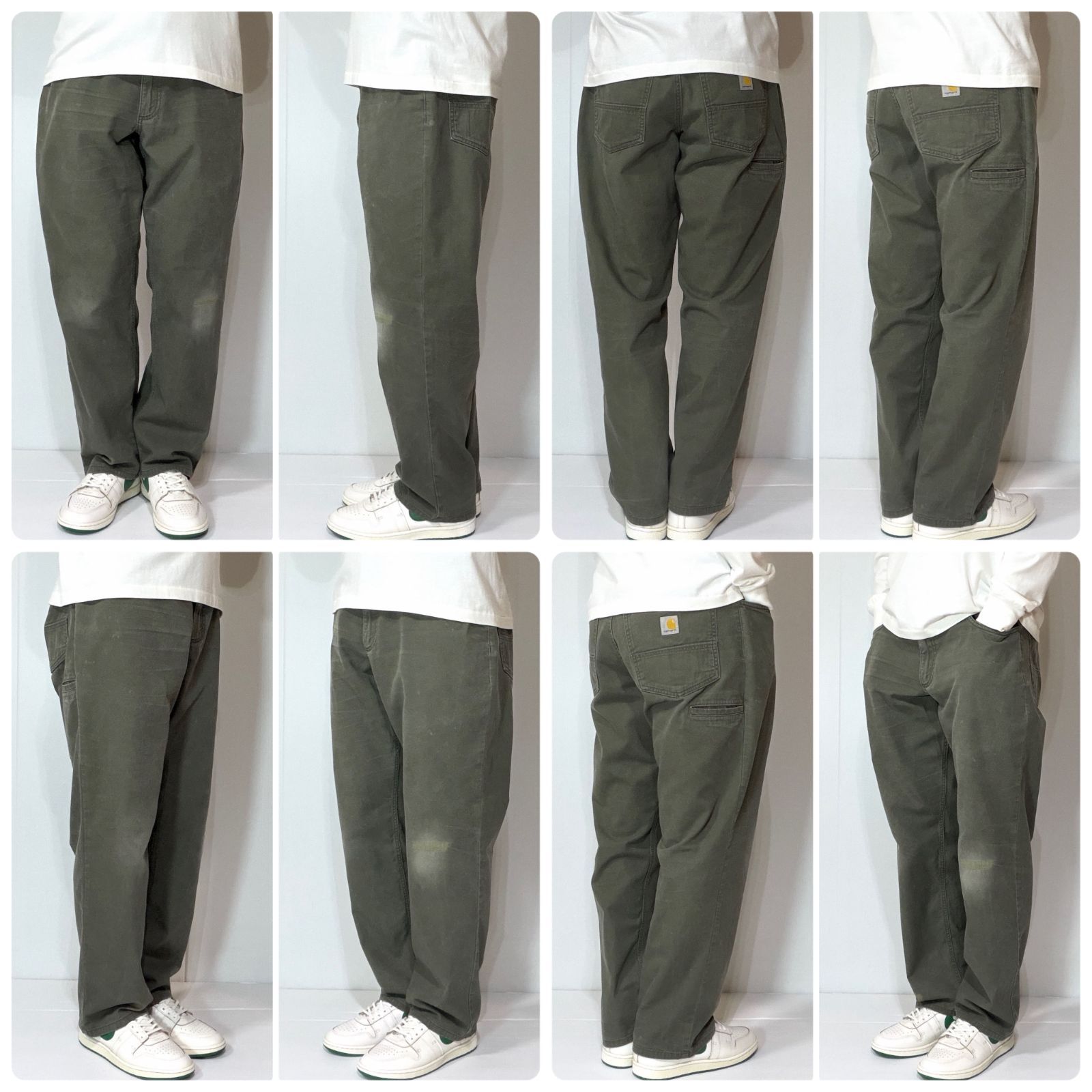 中*る様 【ゴールデンサイズ】カーハート ペインターパンツ モスグリーン W34 ゴールデンサイズ Carhartt カーハート ライトダック ペインターパンツ