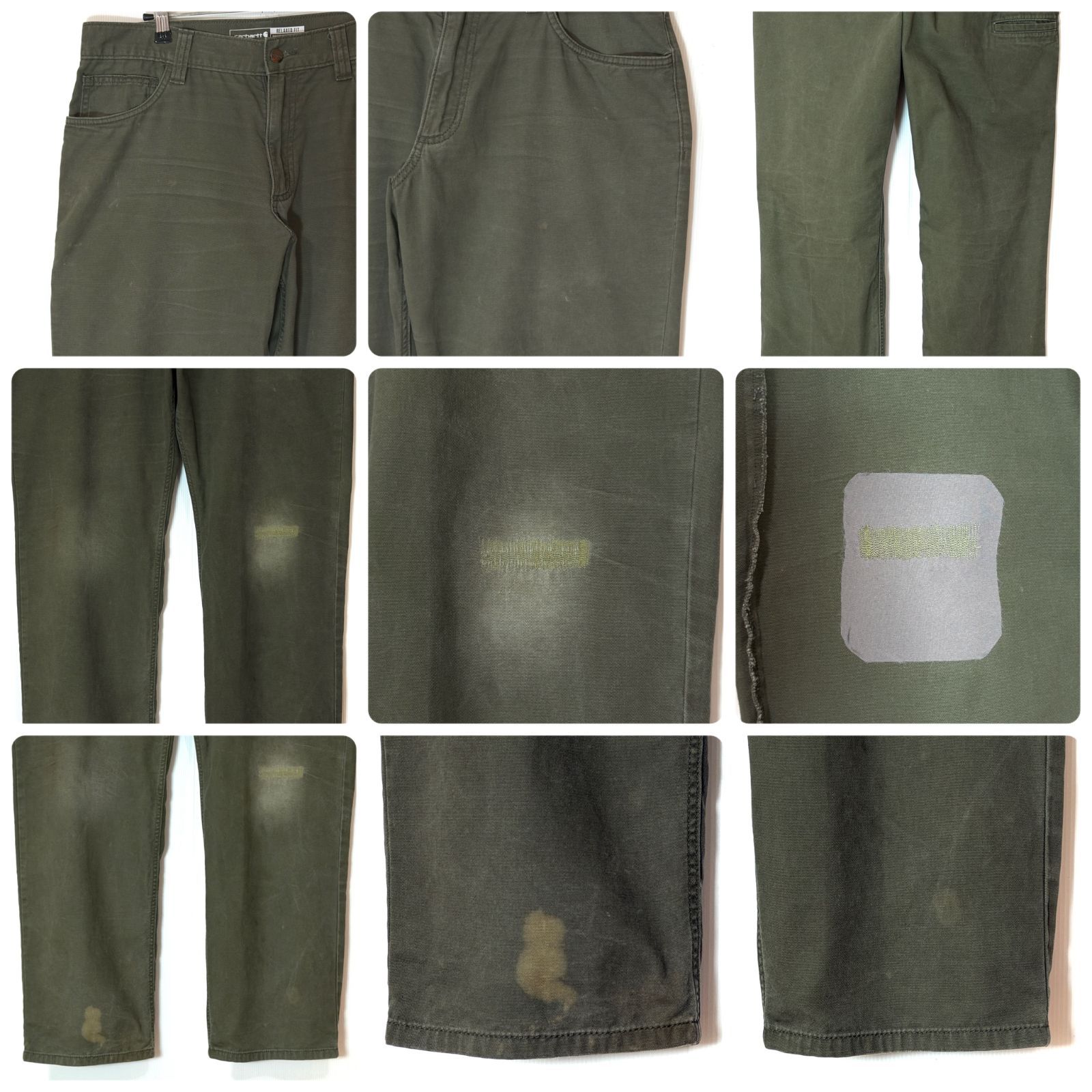 ゴールデンサイズ Carhartt カーハート ライトダック ペインターパンツ
