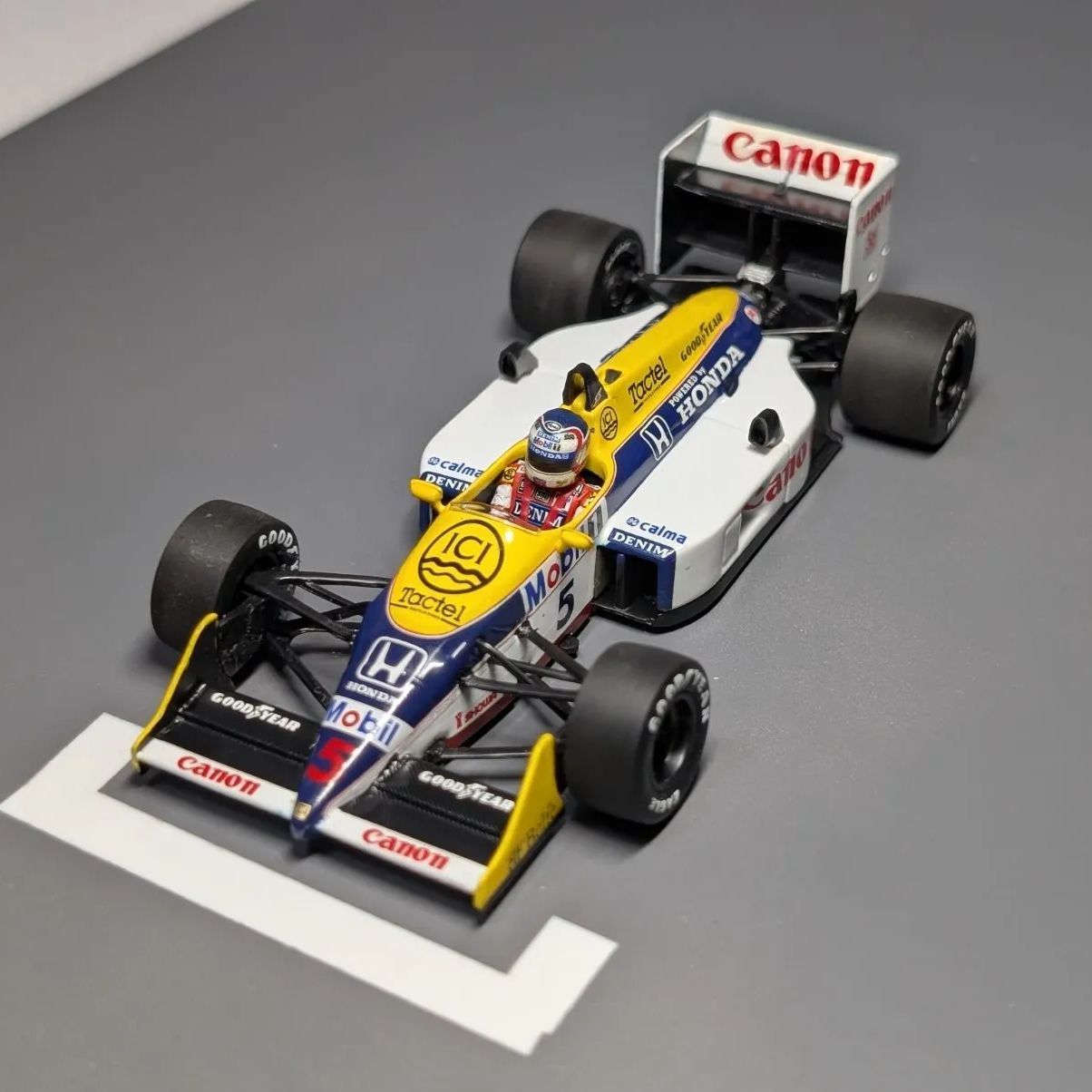 ◇割引対象◇ 1/43 ミニチャンプス ウィリアムズ ホンダFW11B No.5
