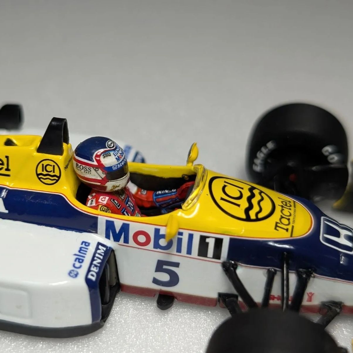 ◇割引対象◇ 1/43 ミニチャンプス ウィリアムズ ホンダFW11B No.5