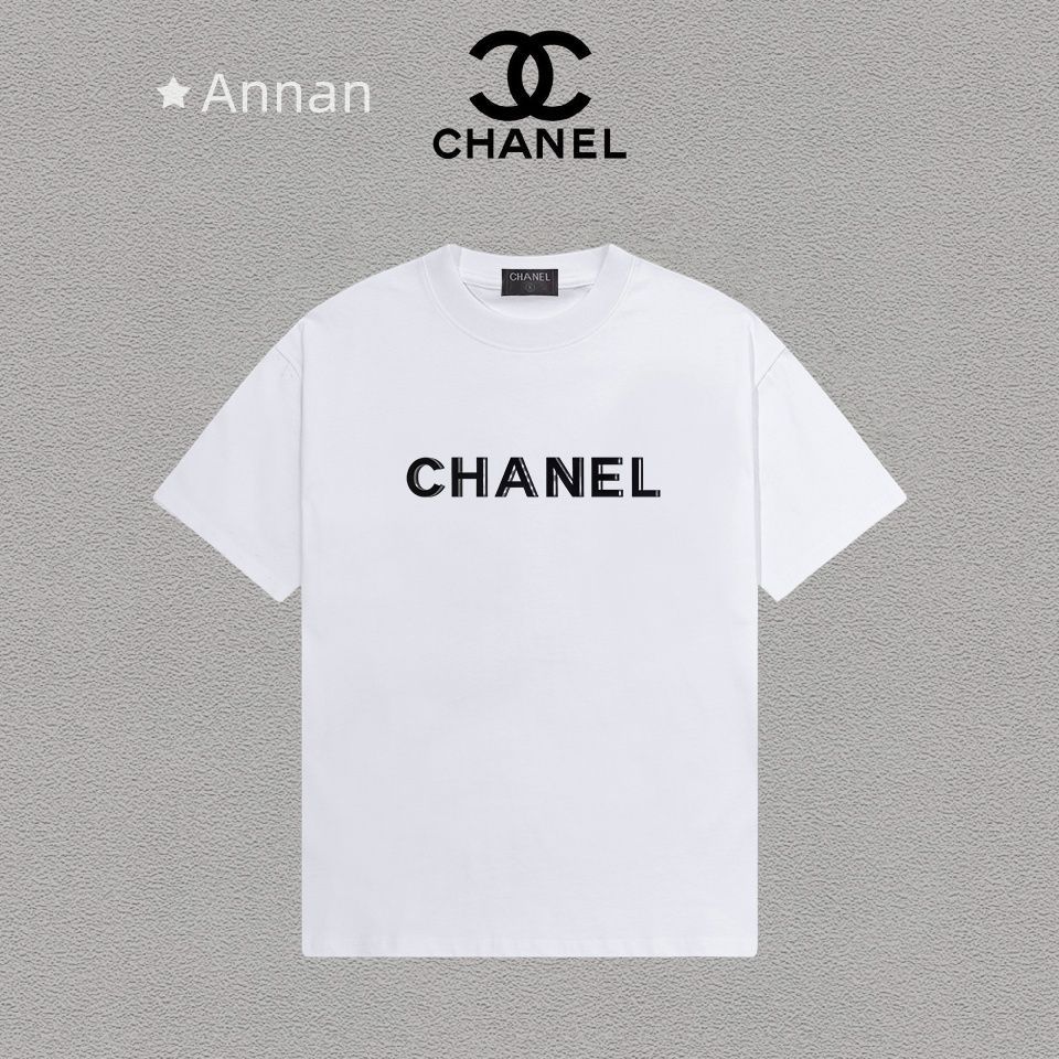 美品 CHANEL シャネル Tシャツ 半袖 夏服 トップス 男女兼用 美品 CHANEL シャネル Tシャツ 半袖 夏服 トップス 男女兼用