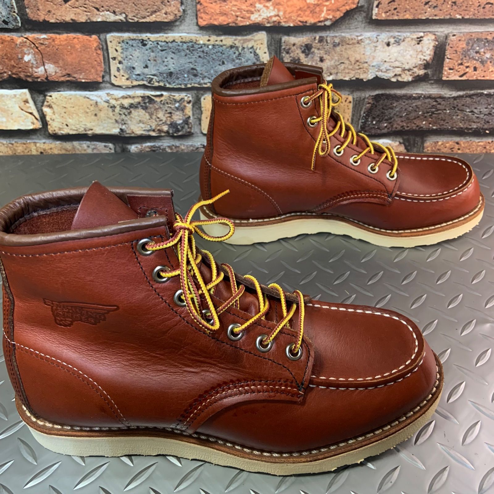 ☆REDWING 9106 モックトゥワークブーツ 2012年製 US6.5D JP24.5 
